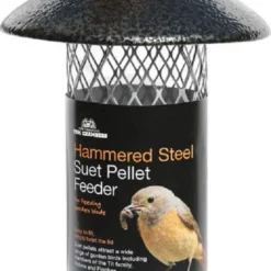 Tom Chambers Suet Feeder Hammered Steel