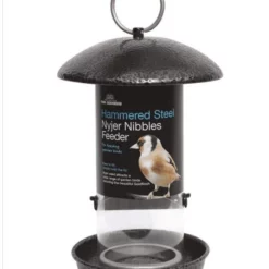 Tom Chambers Seed Feeder Hammered Steel Nyjer