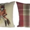 Grays Mister Fox Cushion With Tweed Reverse
