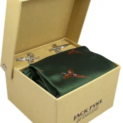 Jack Pyke Tie, Hanky And Cufflinks Gift Set