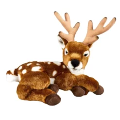 Living Nature Deer With Antlers Soft Toy - 28cm