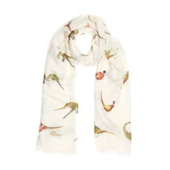 At Home In The Country Scarf -Wolf Sales 5227 9948