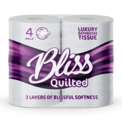 Bliss Triple Quilted Toilet Roll - 40pk