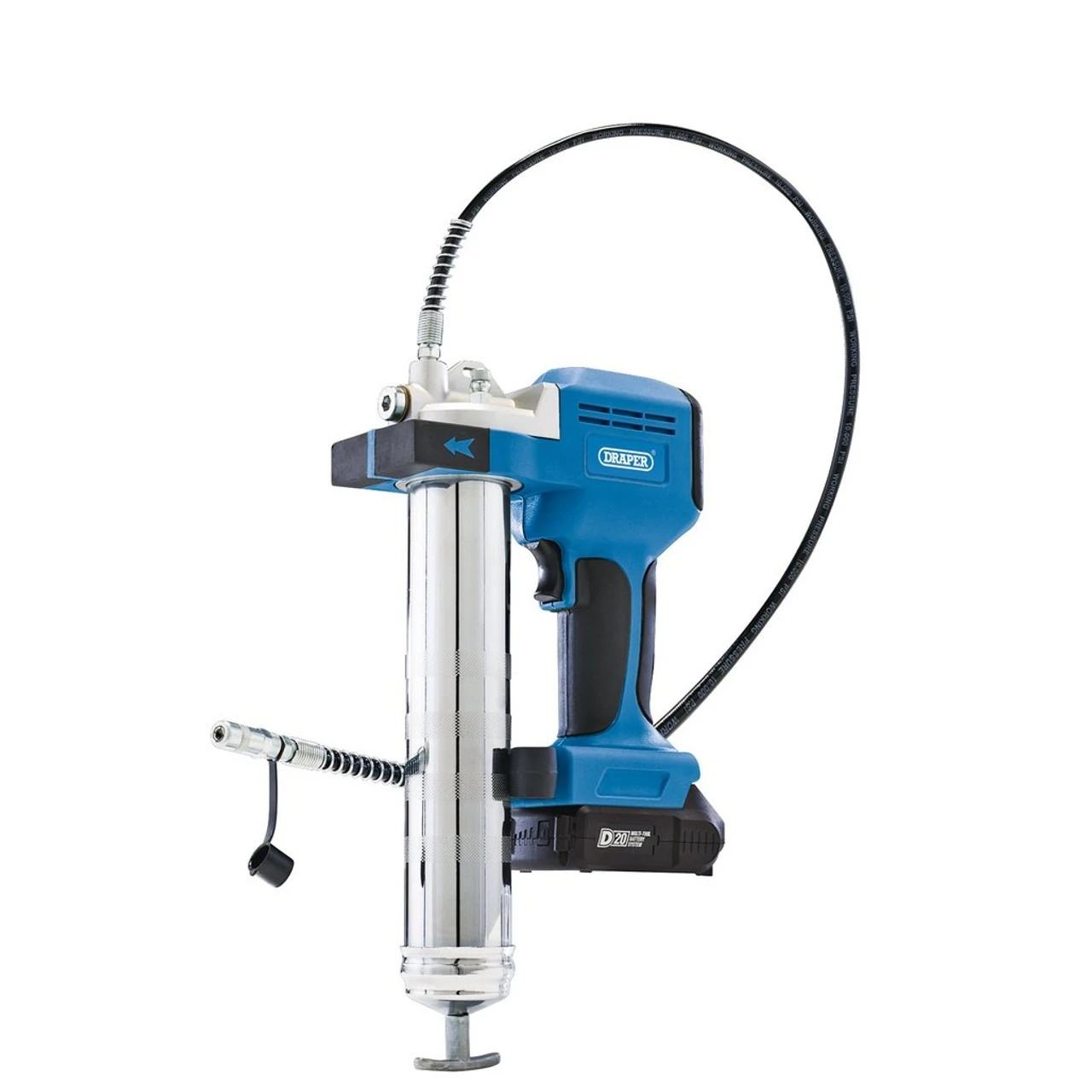 Draper Cordless D20 20V Grease Gun Kit 2 Draper Cordless D20 20V Grease Gun Kit - Image 2